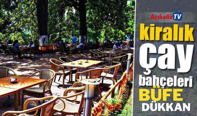 Belediye’den kiralık iş yerleri!;