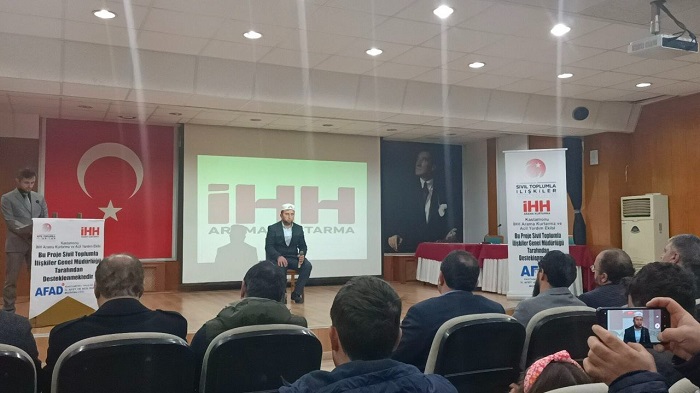 İHH’dan ‘Sivil Toplumda Afet Bilinci’ Eğitimi…;