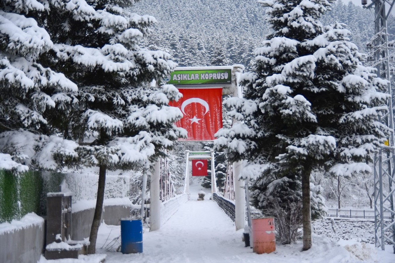 Azdavay, kar ile bir başka güzel…;