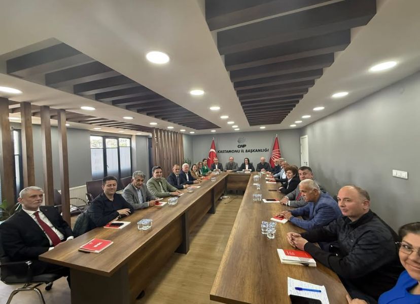Kastamonu’da tüm ilçe başkanları toplandı!;