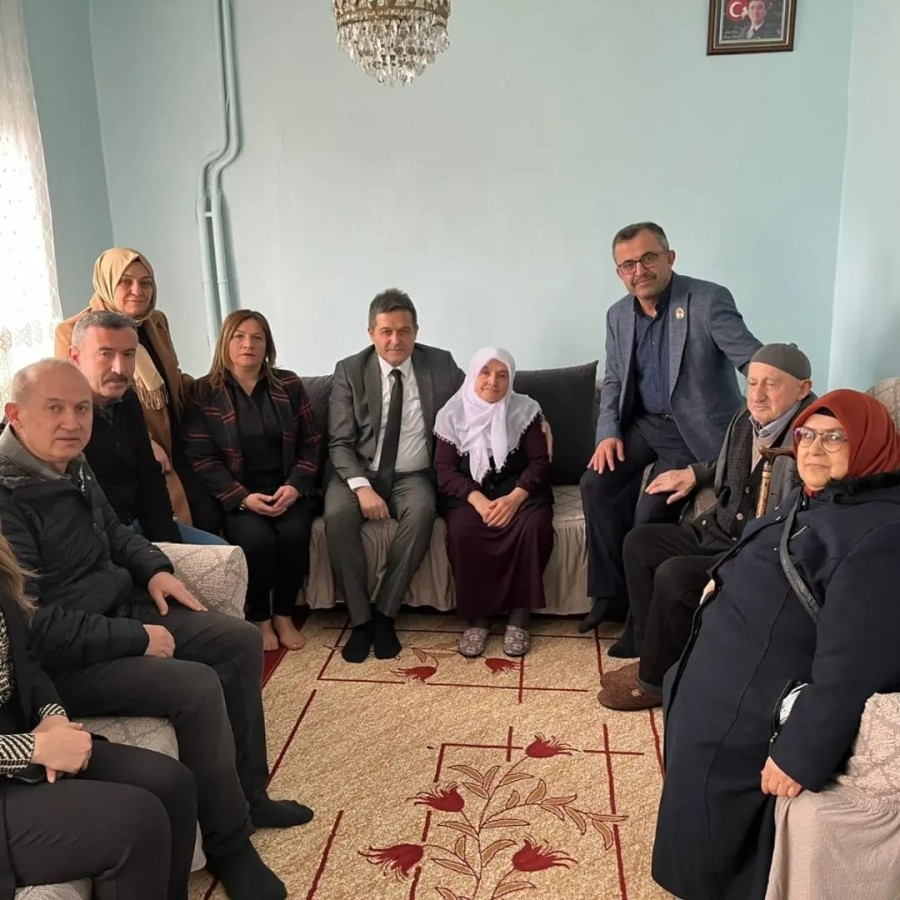 Ilgaz şehidinin ailesine ziyaret;