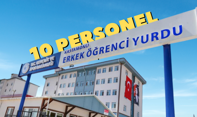 Yurtlara personel alımı için başvurular başladı!;