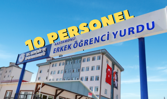 Yurtlara personel alımı için başvurular başladı!