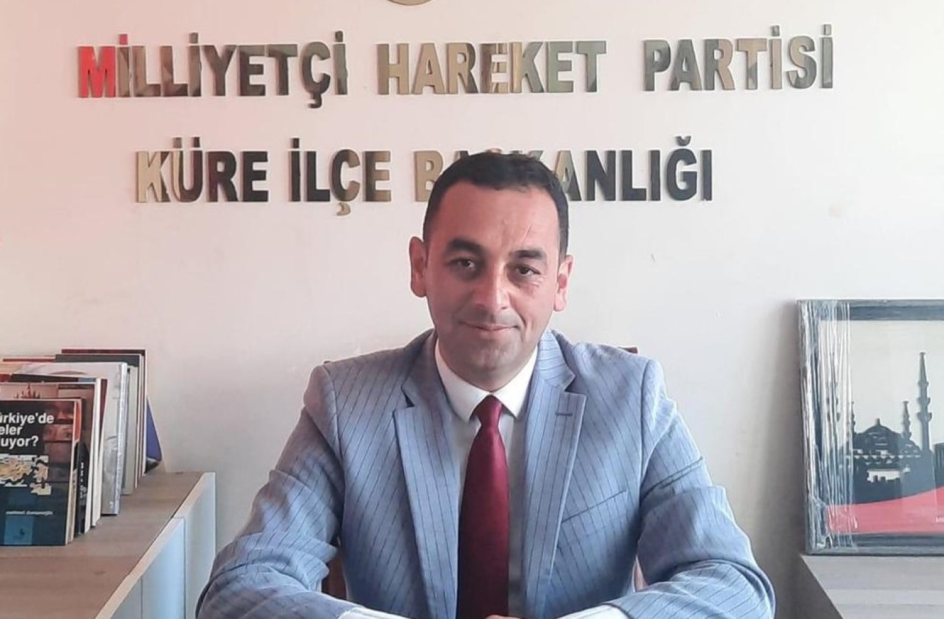 MHP Küre İlçe Başkanı Uysal, görevden ayrıldı;