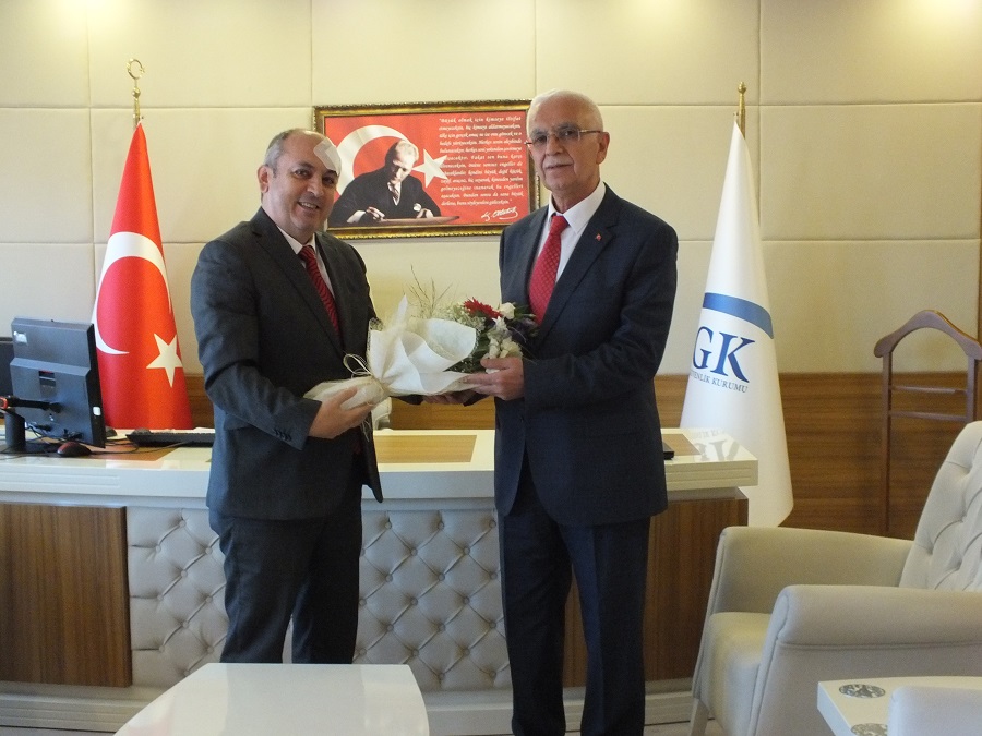 SGK İl Müdürü Cesur, göreve başladı;