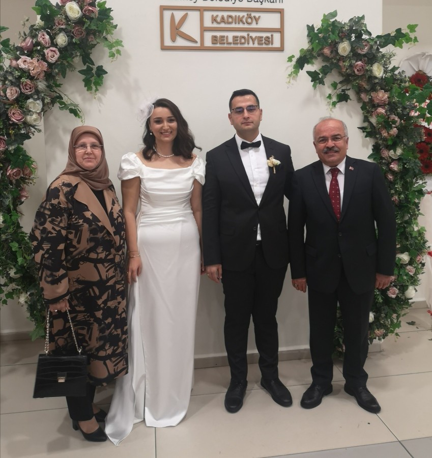 Genç kaymakamlar hayatlarını birleştirdi;