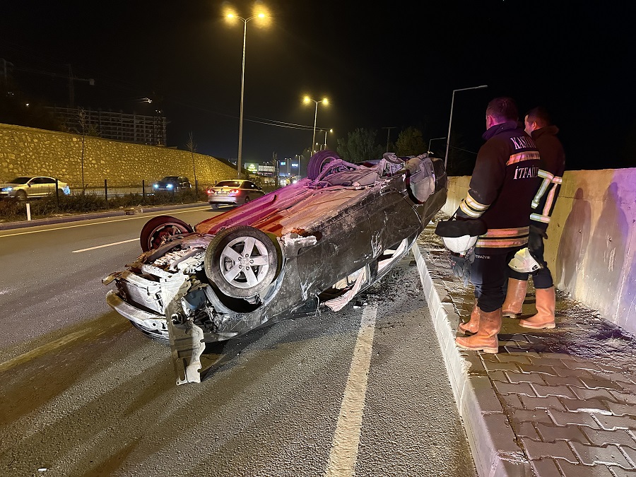 Feci kaza, mucize kurtuluş;