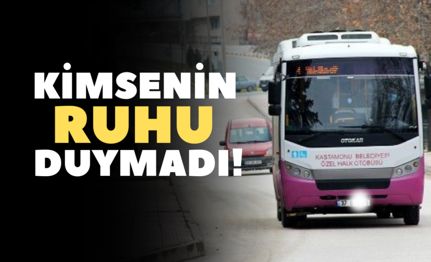 Kastamonu Özel Halk Otobüsüne ‘ZAM’;