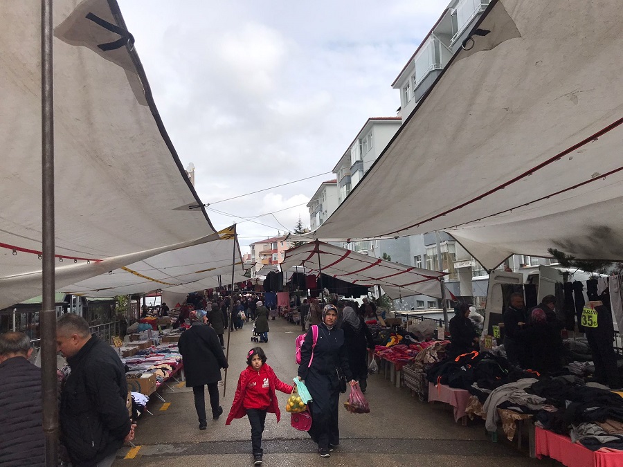 Vatandaş, pazara sığındı