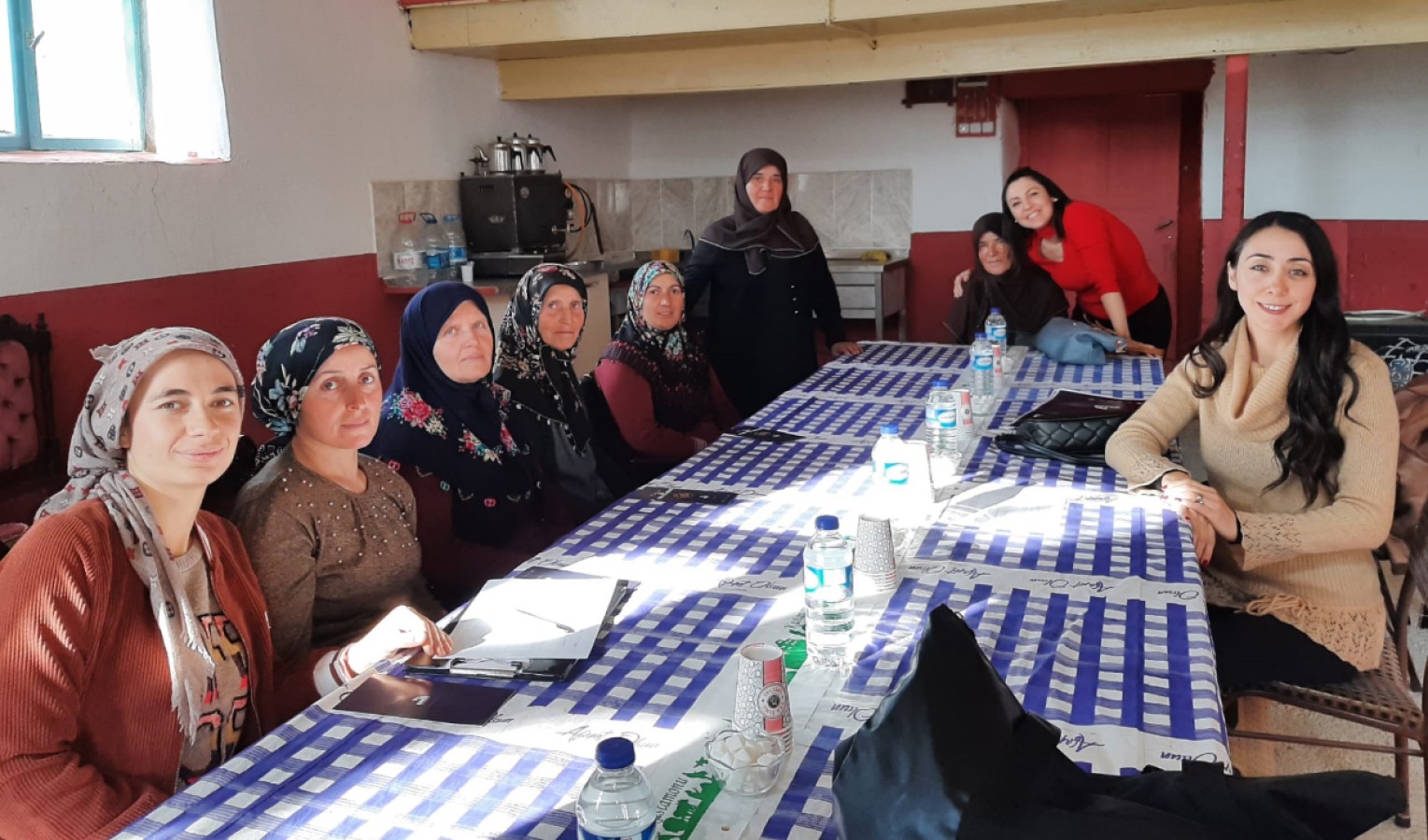 Kadın çiftçilere eğitim toplantısı;