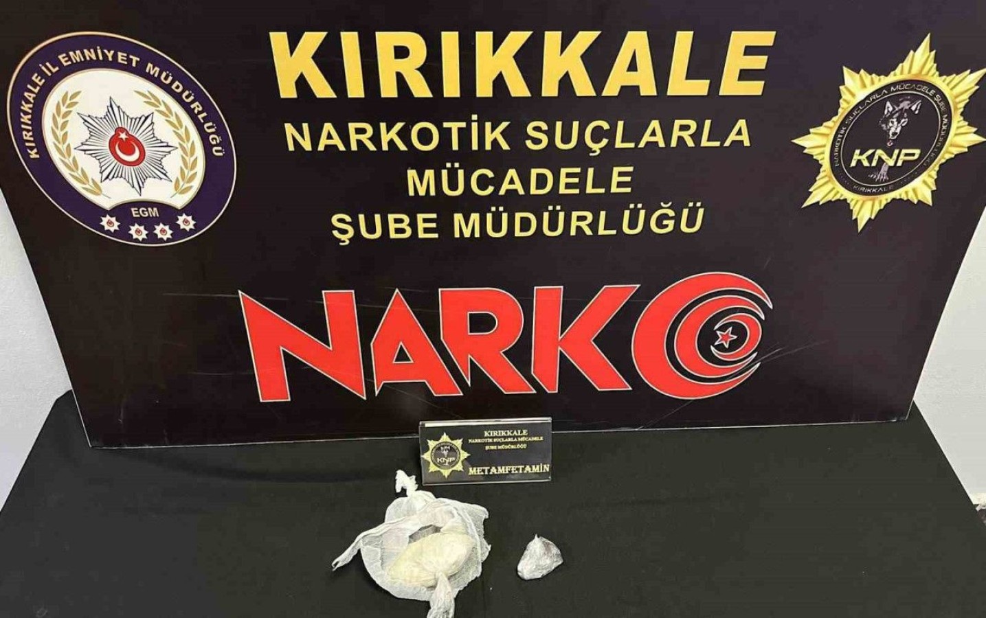 Kırıkkale’de uyuşturucu operasyonunda 1 tutuklama;