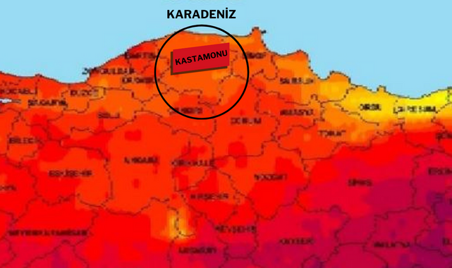 Tehlike Kastamonu’ya da geliyor!;