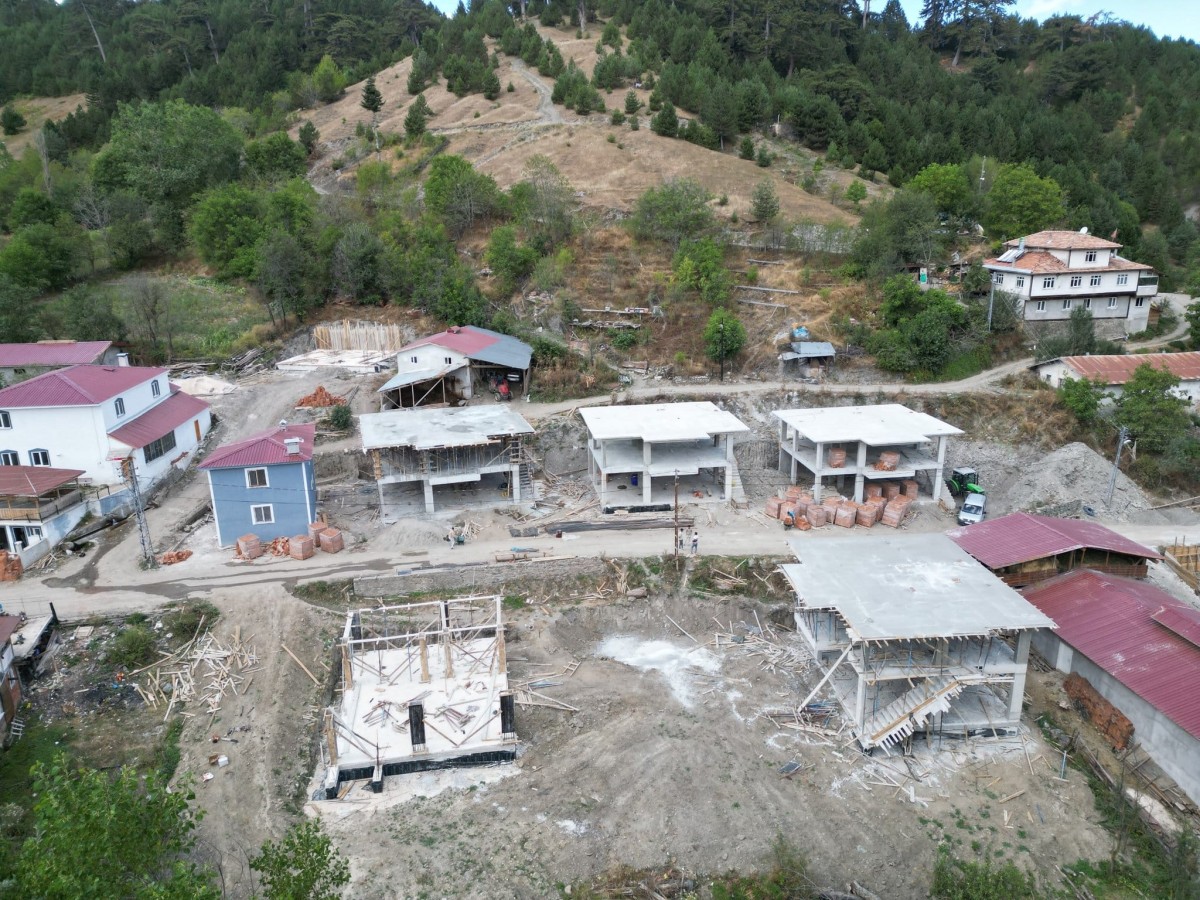 Kastamonu'da afet konutları yükseliyor;