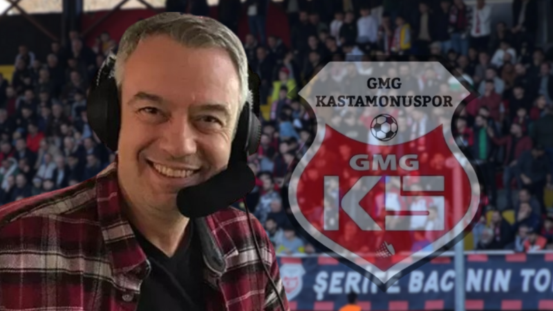 Ünlü spiker GMG Kastamonuspor’un maçını anlatacak!