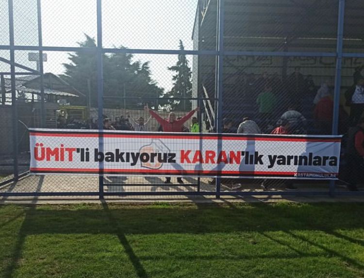 KSK taraftarından takıma tam destek;