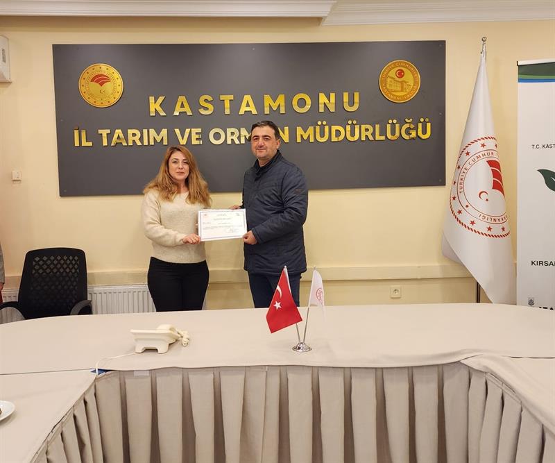 KDAKP ‘Genç Çiftçiler Girişimcilik Eğitimi’ tamamlandı;