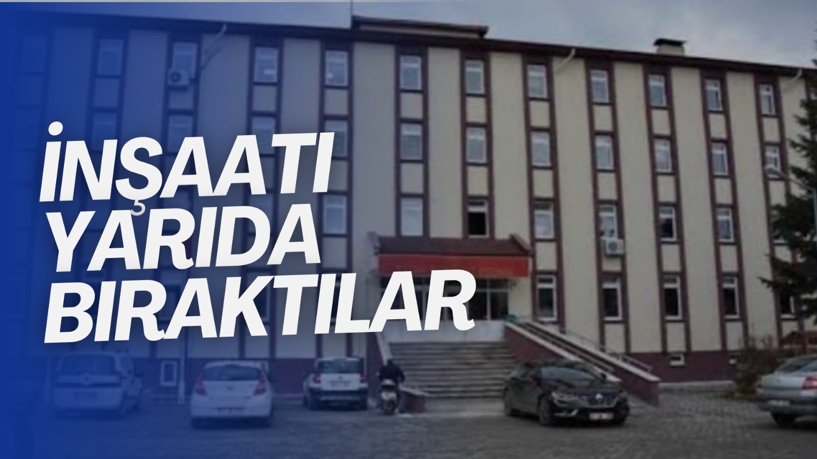 Bu gelişme vatandaşı üzdü: İnşaatı yarıda bıraktılar...