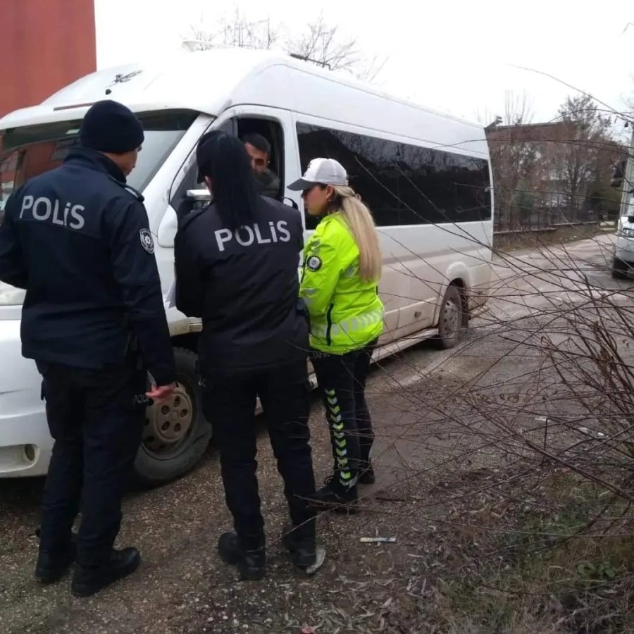 Daday’da öğrenci servisleri denetlendi;