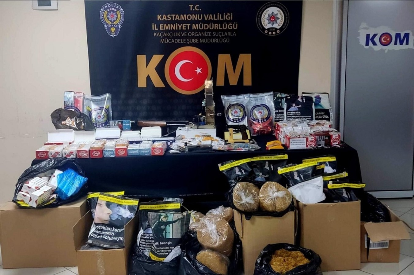 Kastamonu KOM’dan dev operasyon;