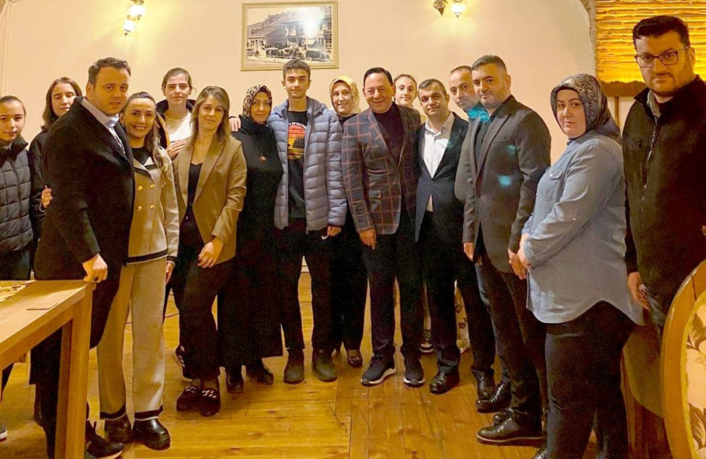 Özel güvenlik görevlileri iftarda bir araya geldi;