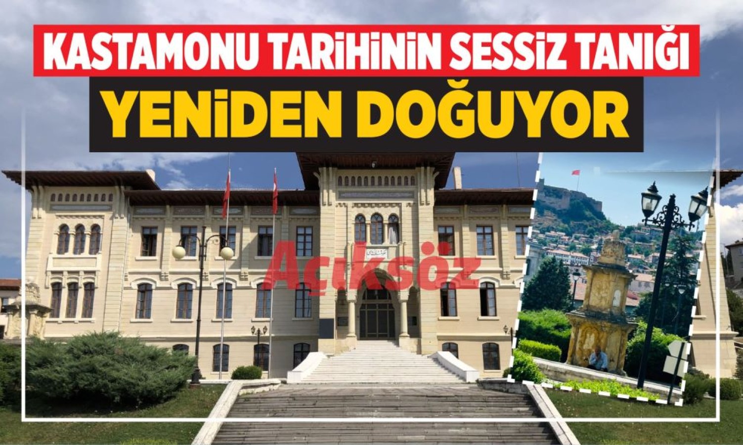 Kastamonu’nun anıt yapısı, eski günlerine dönüyor;