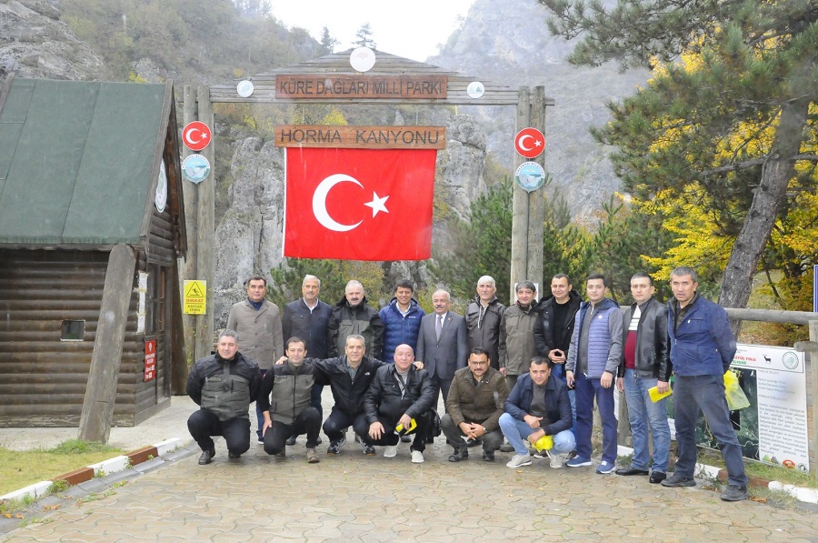 Özbek heyet Kastamonu ormanlarını inceliyor;