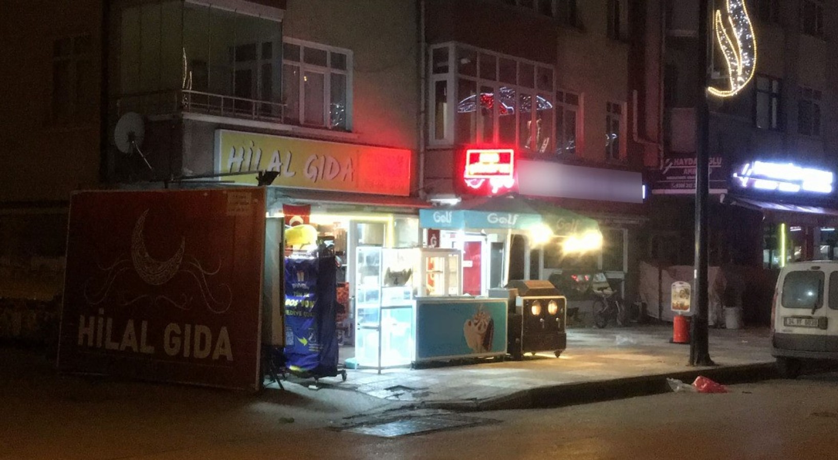 Esnafların kavgası kanlı bitti: 1 yaralı;