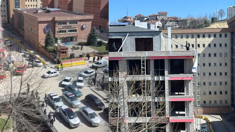 Emniyetin yanı başında intihar girişimi!;