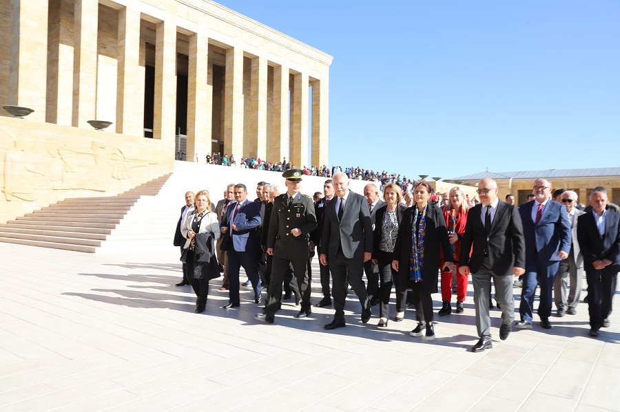Anıtkabir’e Kastamonu ziyareti;