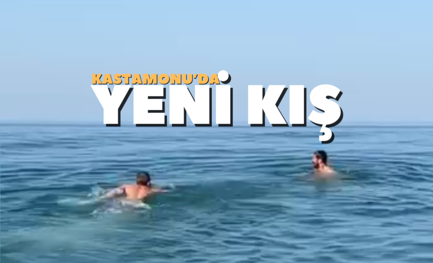 Kastamonu sahili; kaynıyor…;