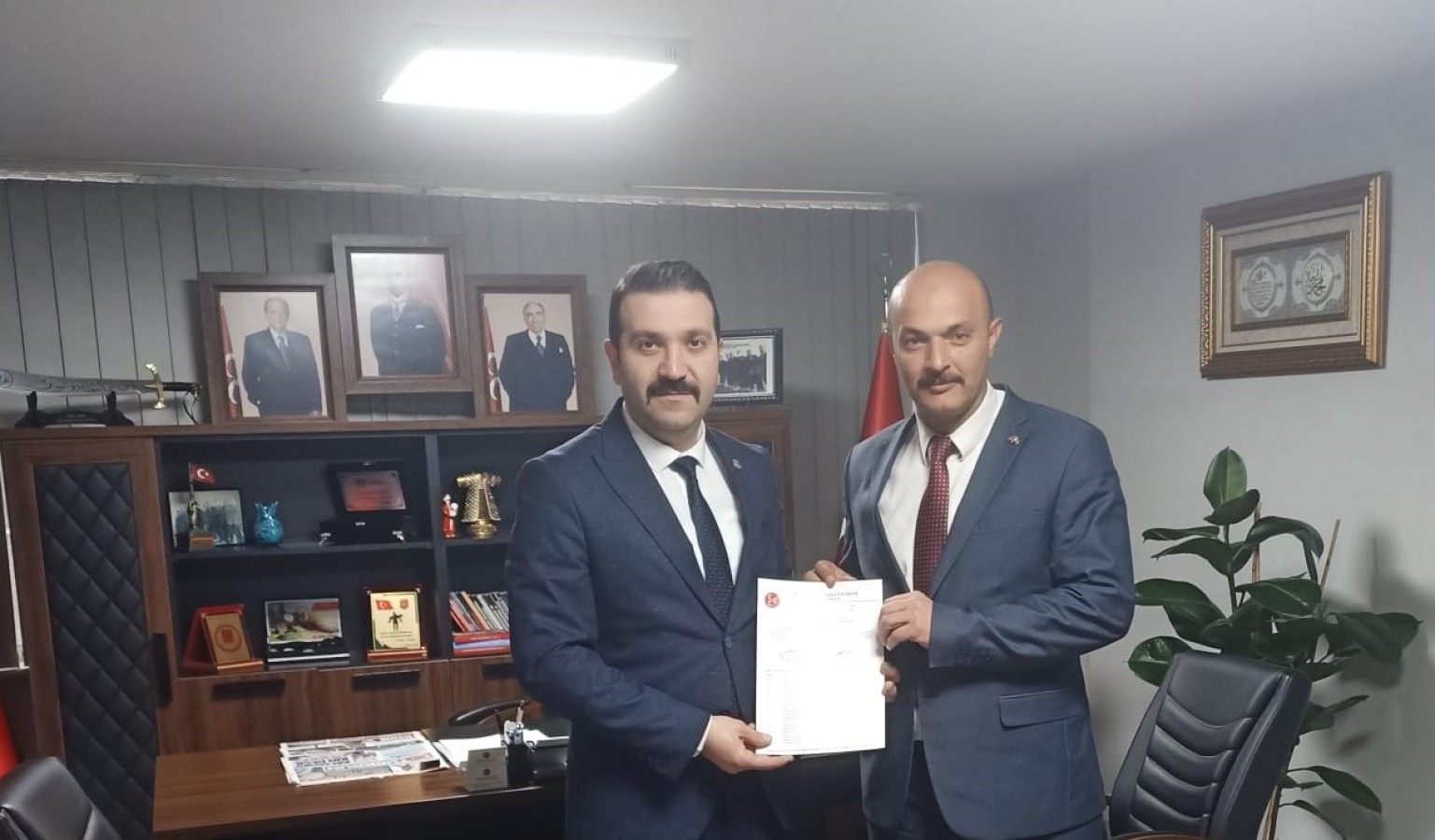 MHP’de Küre ve İnebolu’ya yeni ilçe başkanları atandı;