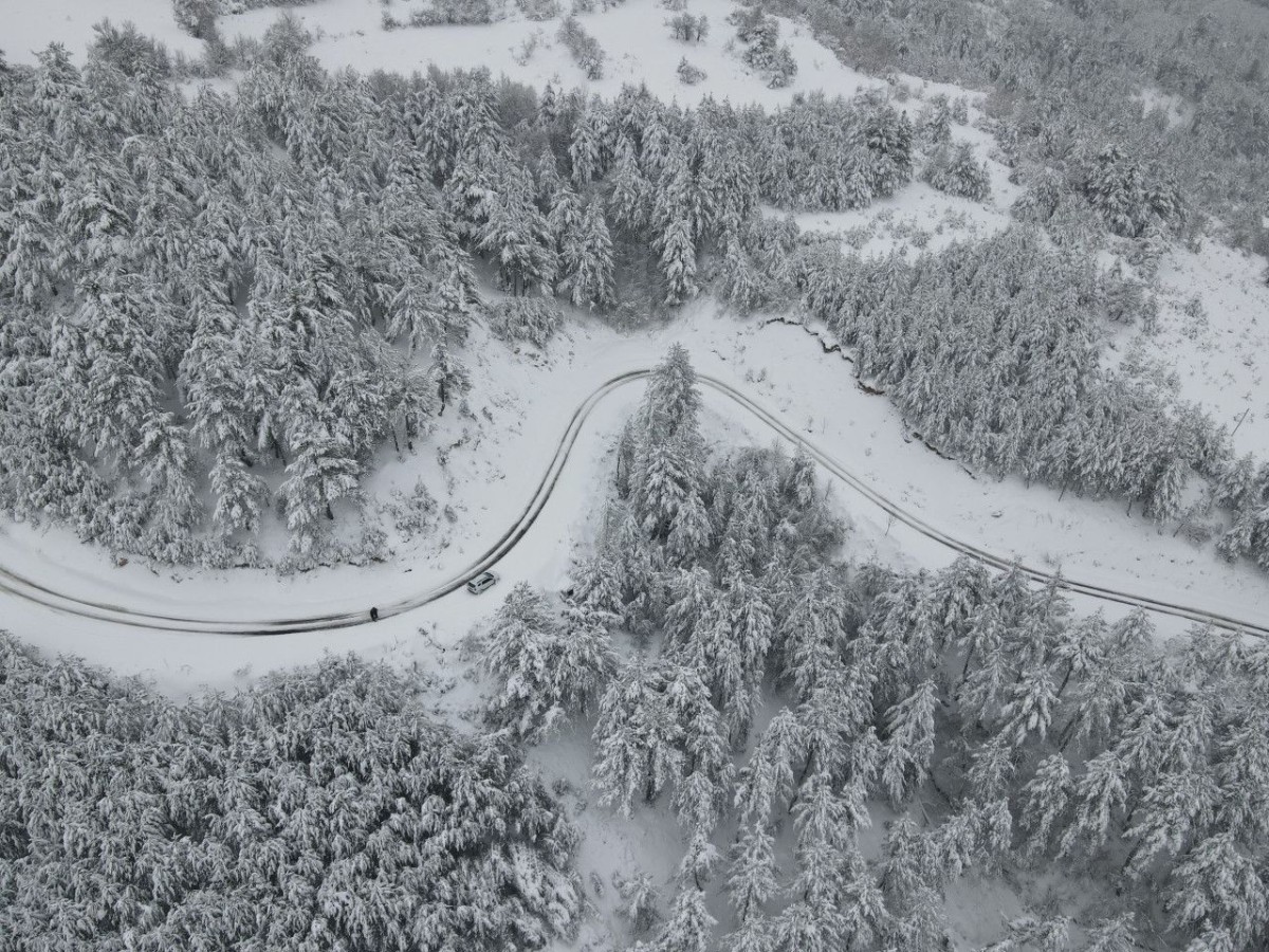 Kastamonu Ormanlarında havadan görsel şölen;
