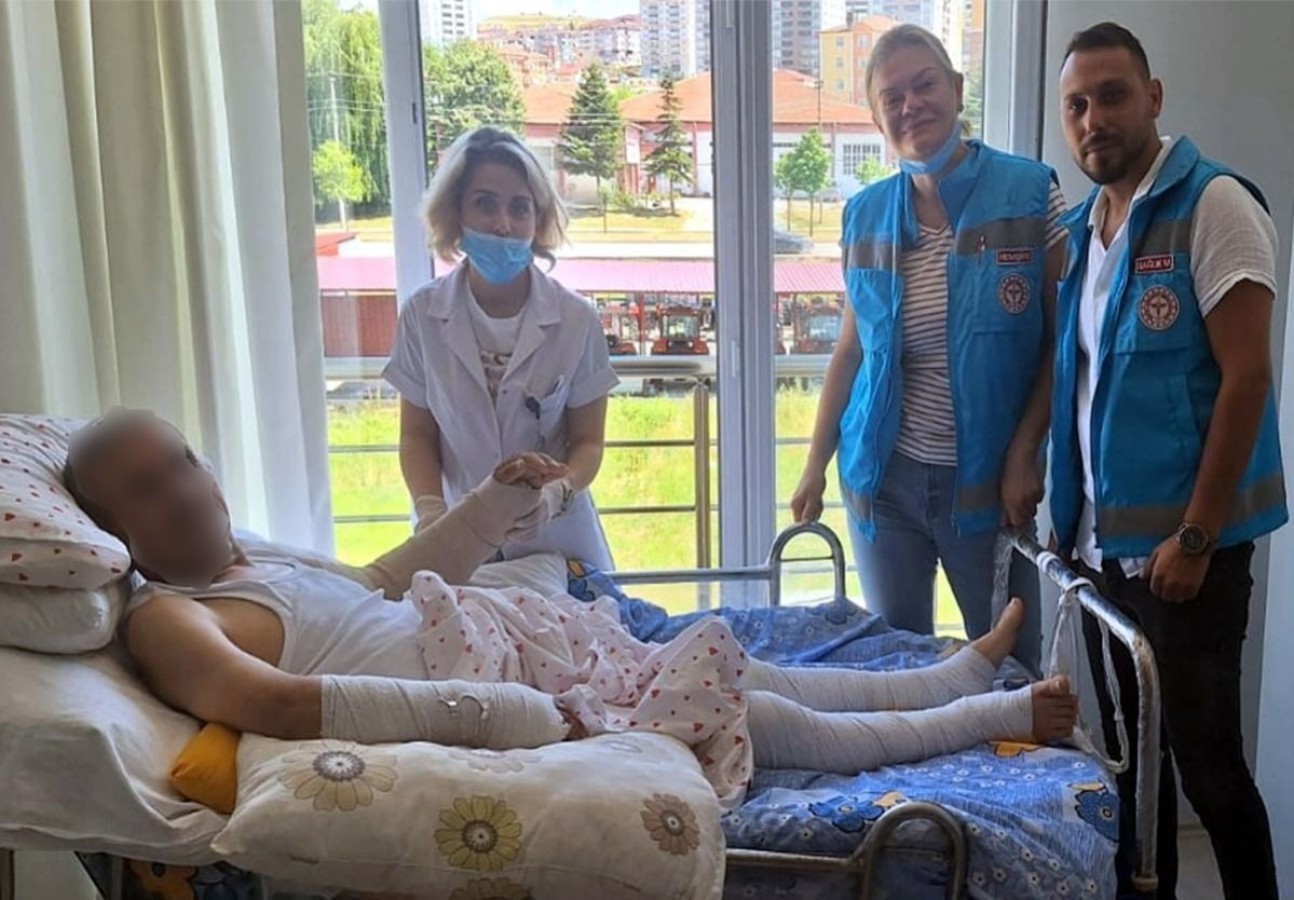 Evde Sağlık Hizmeti bayramda da devam etti!;