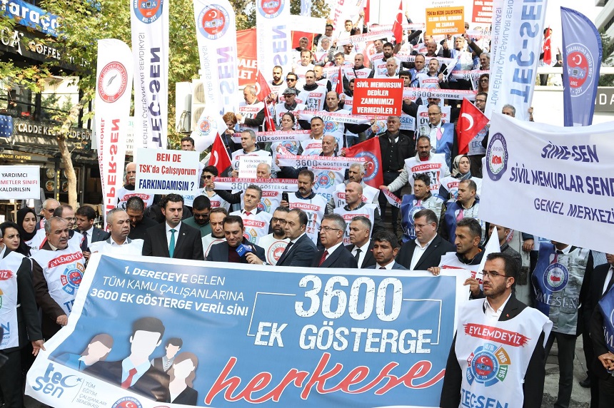 TEÇ-SEN Türkiye genelinde iş bıraktı;