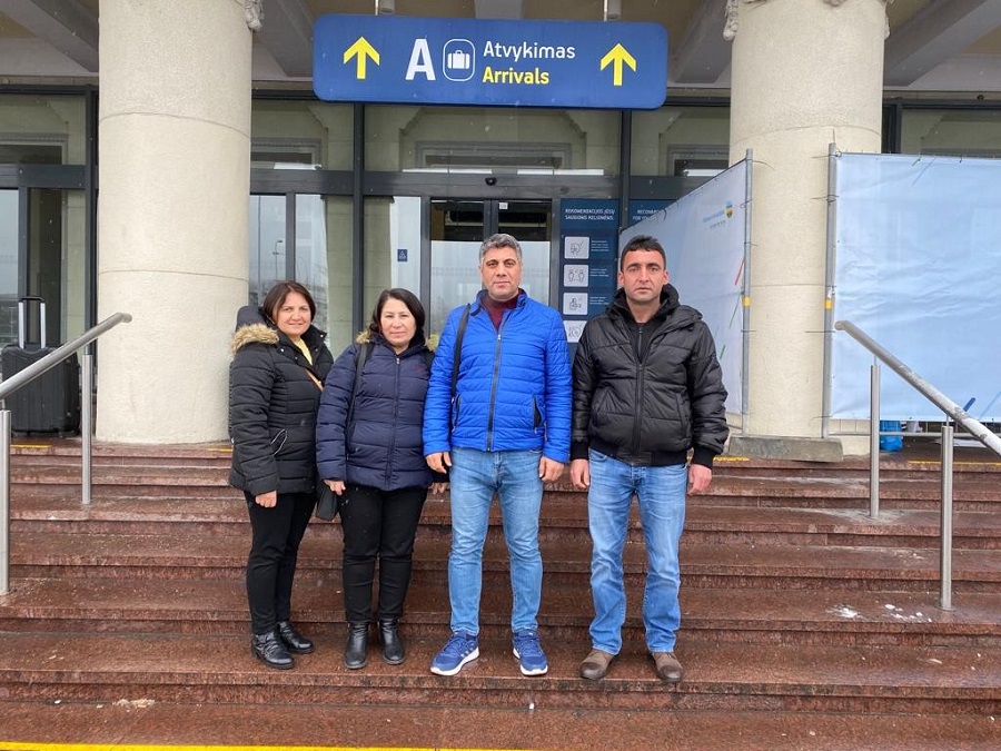 Dadaylı öğretmenler Litvanya’da…;