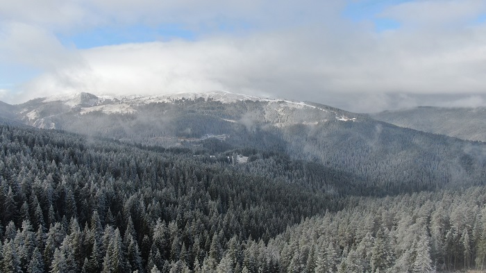 Ilgaz, beyaz gelinliğini giydi;
