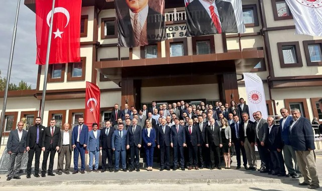 Yeni Tosya Adalet Sarayı dualarla açıldı;