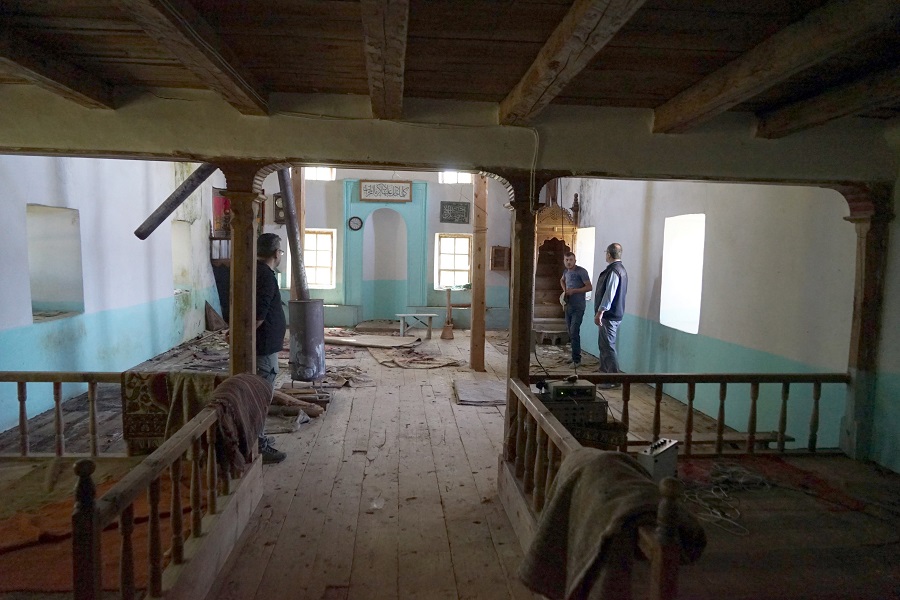 132 yıllık tarihi cami, eski ihtişamına kavuşacak;
